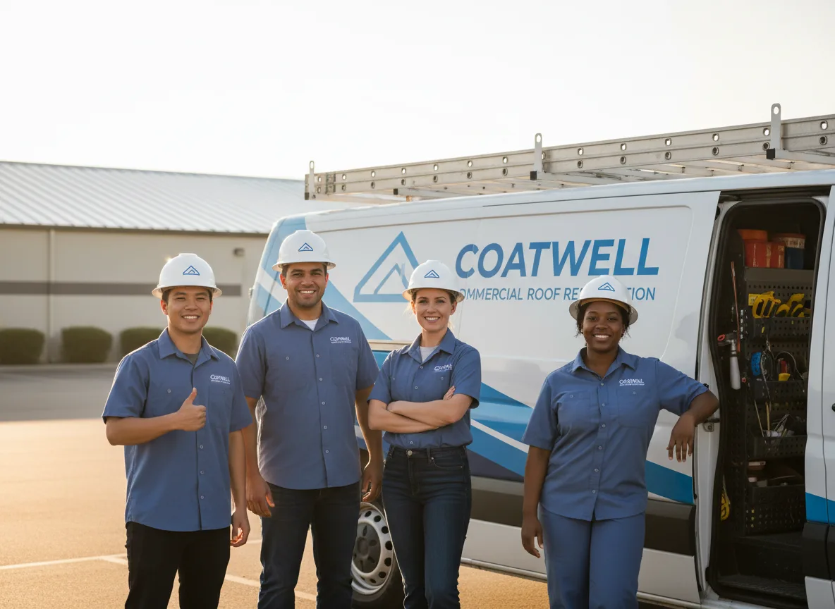Commercial roof coating company in Mowrystown, OH